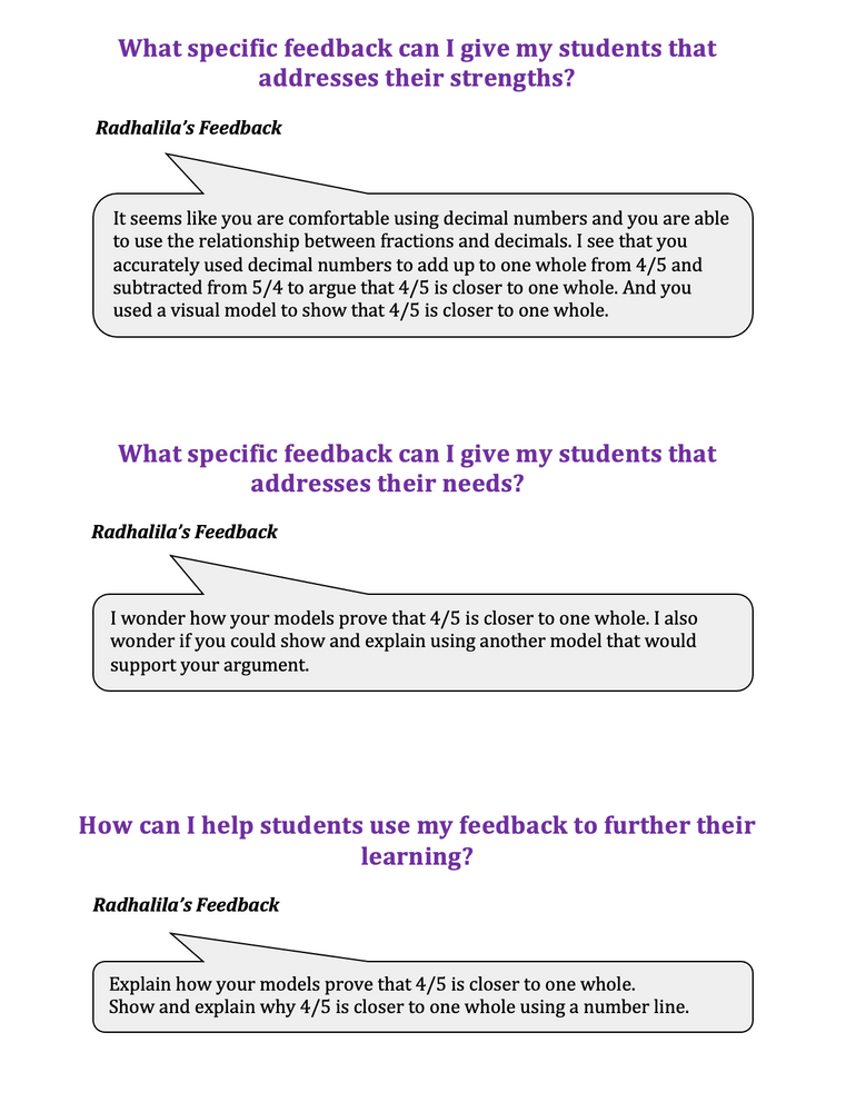 3 Questions that Make Feedback the Focus of Assessment