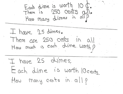 Writing Multiplication and Division Word Problems